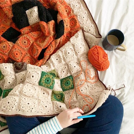 Pumpkin blanket online