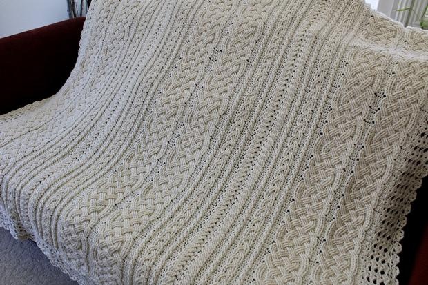 Cabled Crochet Afghans