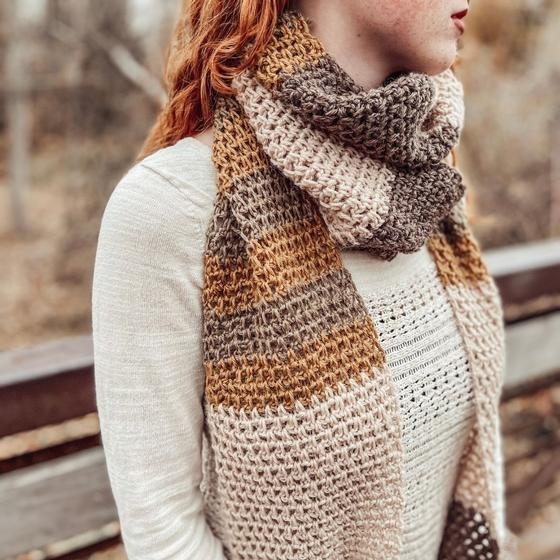 spotlight scarf pattern
