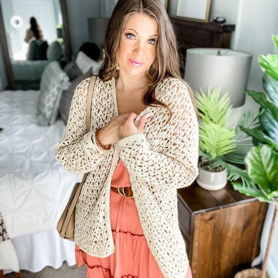 Lacy Spring Cardigan | Crochet.com