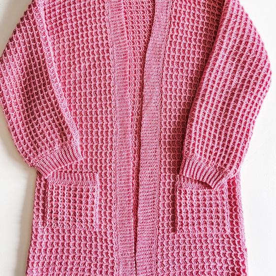 Designers Remix Cadigan - Knitted - Wool - Cosmo - Pink