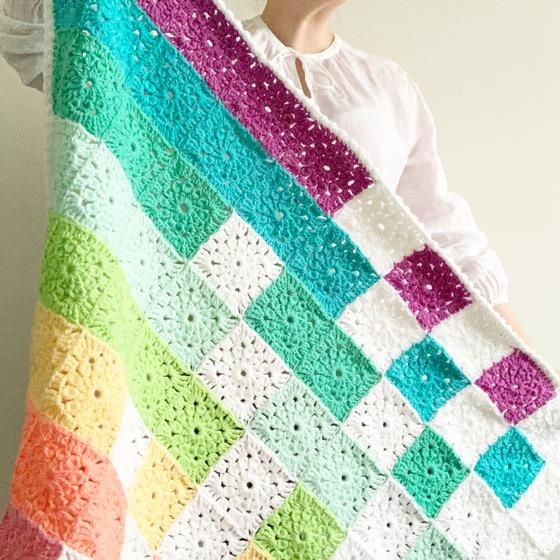 Aurora Blanket Kit (Crochet)