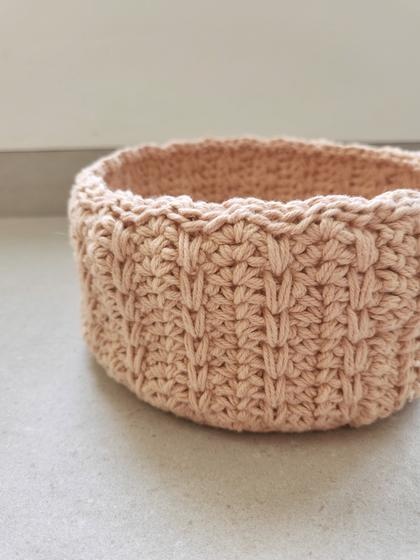 Lobelia Nesting Basket - knitting pattern