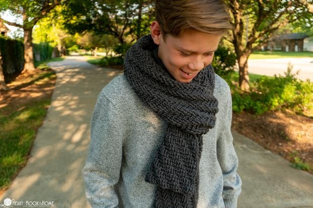 Men's Reversible Scarf