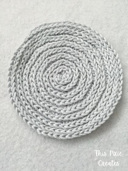 How to Crochet the Texture Swirl Coasters - This Pixie Creates