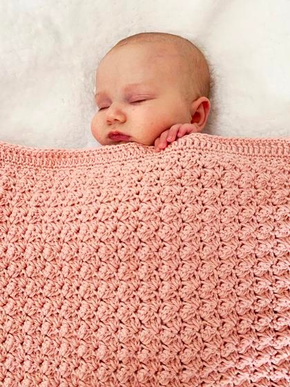 Crochet Baby Blanket Pattern Chunky Crochet Blanket Easy Pattern by Deborah  O'leary Patterns English Only 