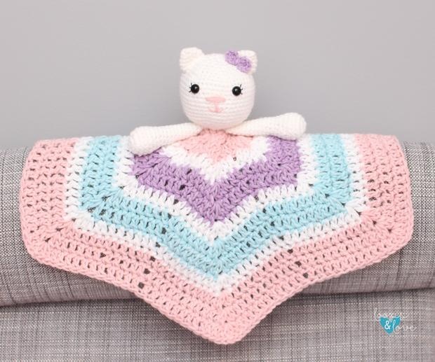 Crochet discount cat lovey