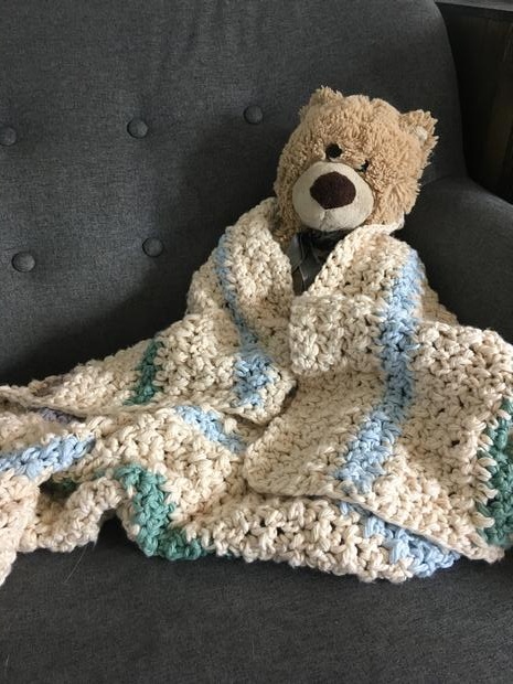 Baby blanket online stitch