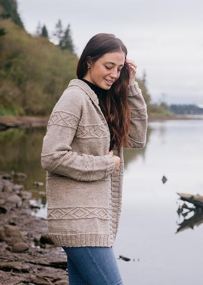 Ellery Cardigan - knitting pattern