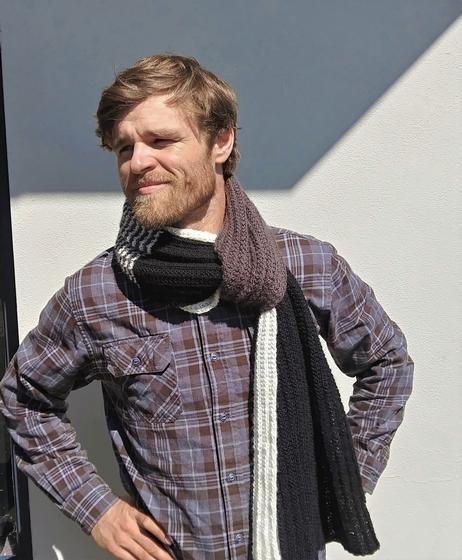 Sherlock Ribbing Scarf pattern KnitPicks