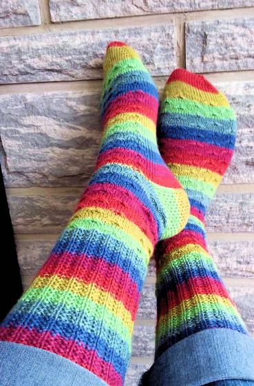 Knitted Sock Pattern -  Canada