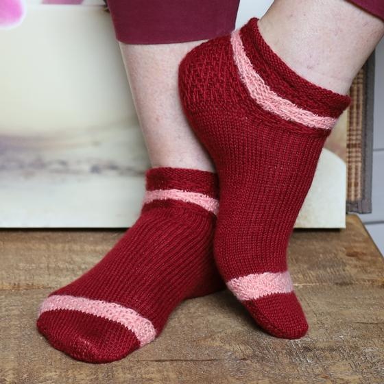 Cailin Quarter Socks - knitting pattern