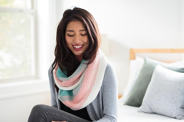 Vesna Infinity Scarf - knitting pattern