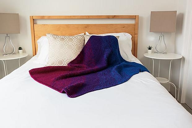 Continuation Blanket - knitting pattern