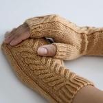 Comfy Fingerless Gloves - KnitPicks.com