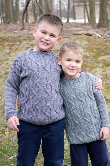 Skeleton Key Sweater - knitting pattern