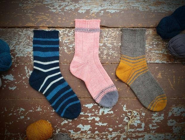 Vanilla Plus Sock Collection - knitting pattern