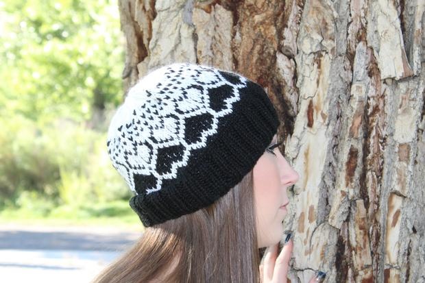 The Sweetheart Hat - knitting pattern