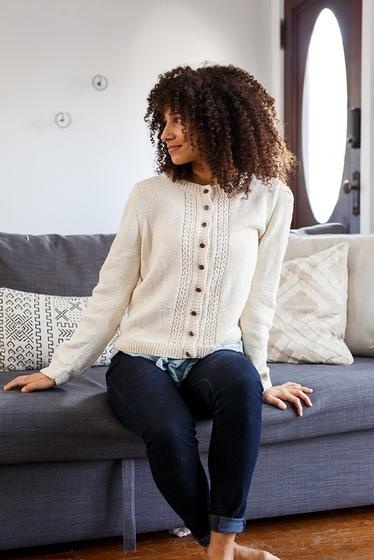 Earrach Cardigan - knitting pattern