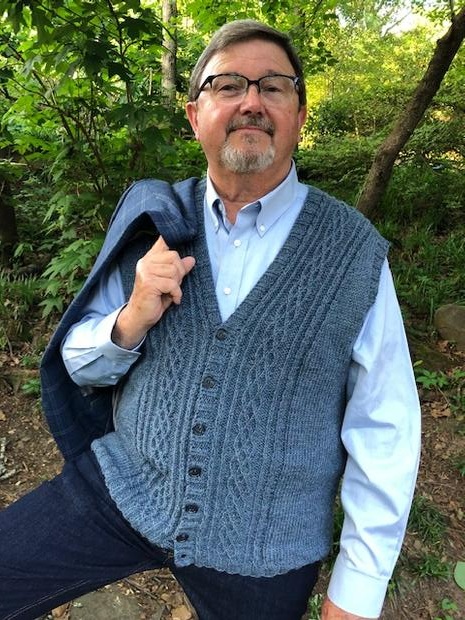 Highland Vest - knitting pattern