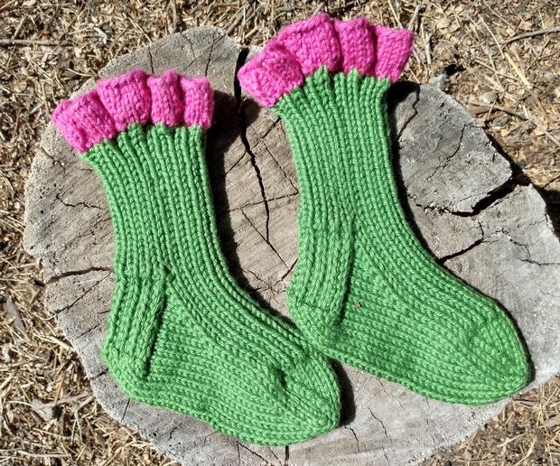 Plant Your Tulips Here - knitting pattern