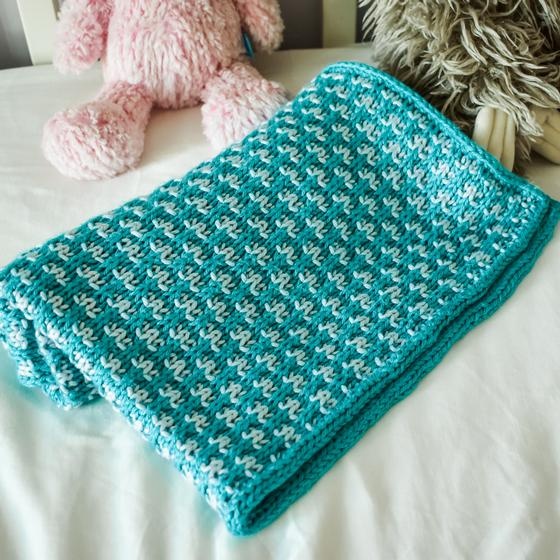 Kristoff Baby Blanket - knitting pattern