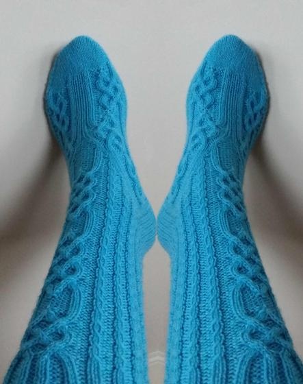 Celtic Kilraine sock pattern
