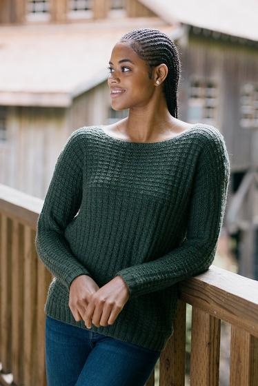 KNITTING PATTERN: Waffle Pullover