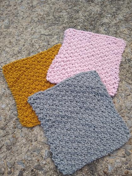 Devoted Dishcloth - knitting pattern