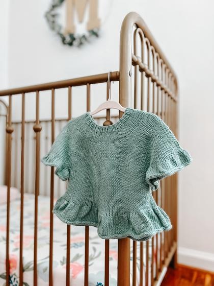 Cotton Candy Tee - knitting pattern