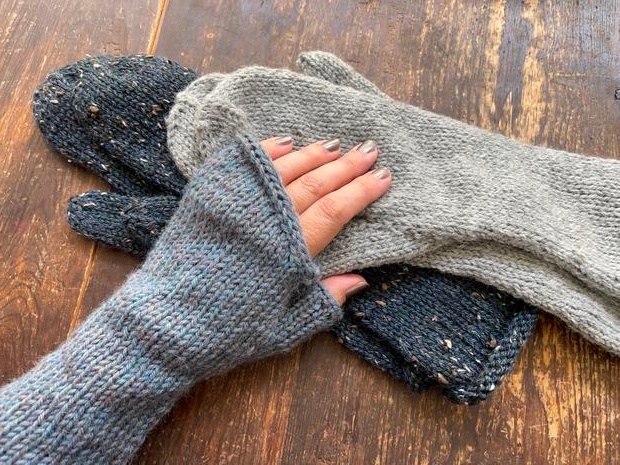 Palmer Mittens - knitting pattern