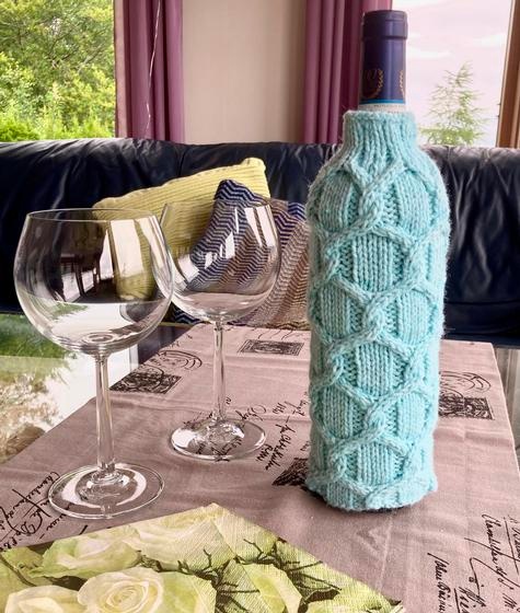 Macrame Bottle Cover 