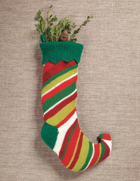 Elf Christmas Stocking Kit - The Candymaker - # 7052-K – Knitting Closet