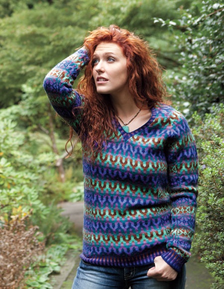 Moraine Pullover - knitting pattern