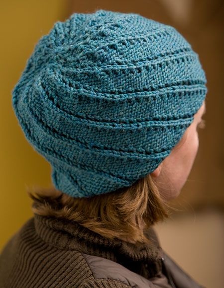 Spiral Rib Cap Pattern