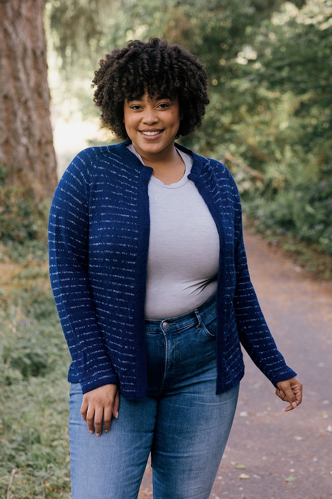 Classic Lines Cardigan - knitting pattern