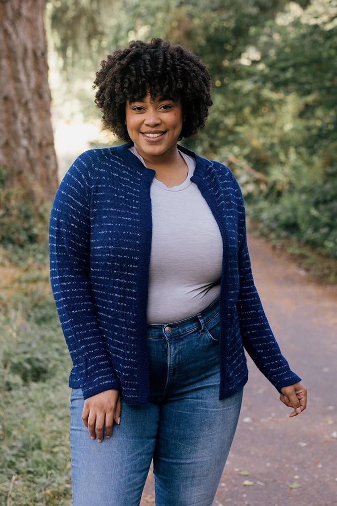 Classic Lines Cardigan - Stylish Knitwear from KnitPicks