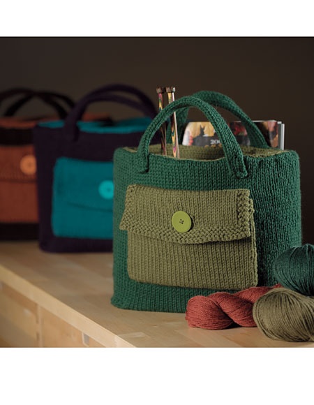 Knitter's Tool Bag - knitting pattern