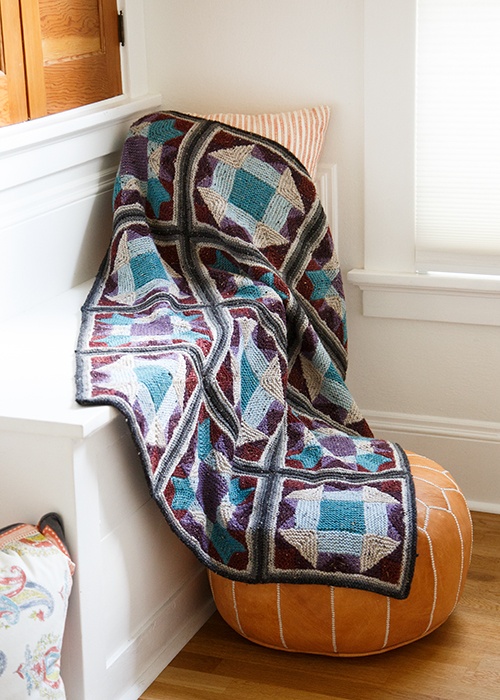 Traditions Afghan - knitting pattern