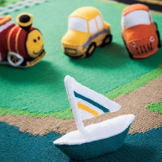 Land & Sea Playset - knitting pattern