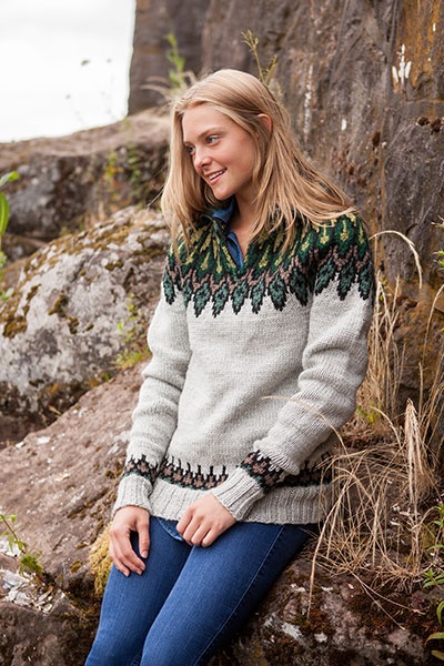 Baldrun Pullover - knitting pattern