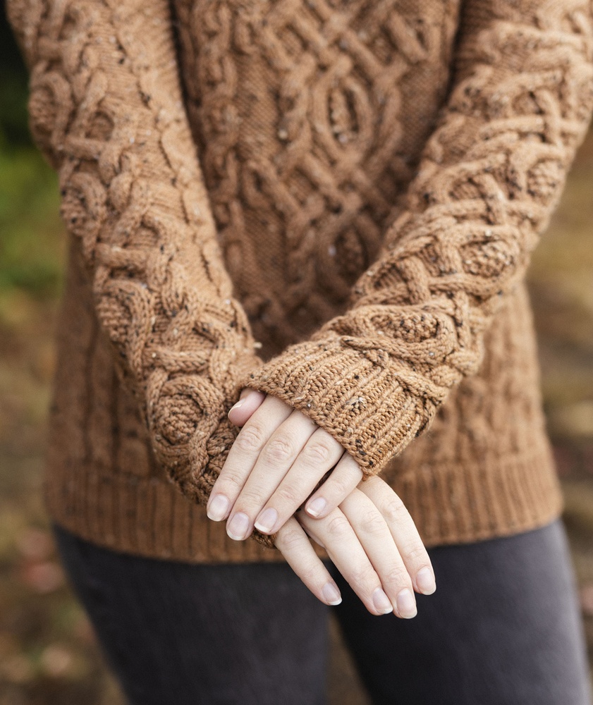 Americana cable knit on sale jumper