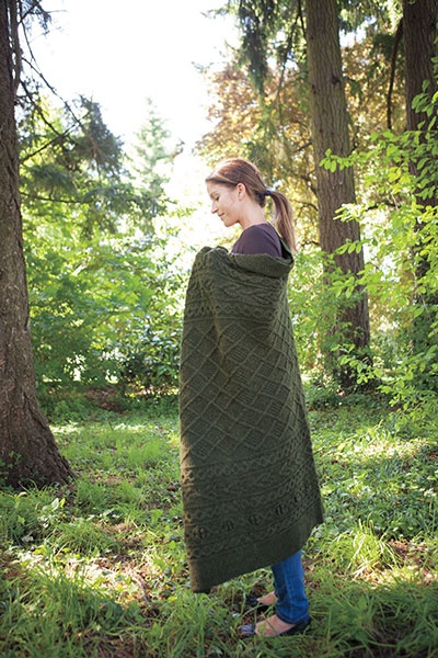 Reilly Afghan - knitting pattern