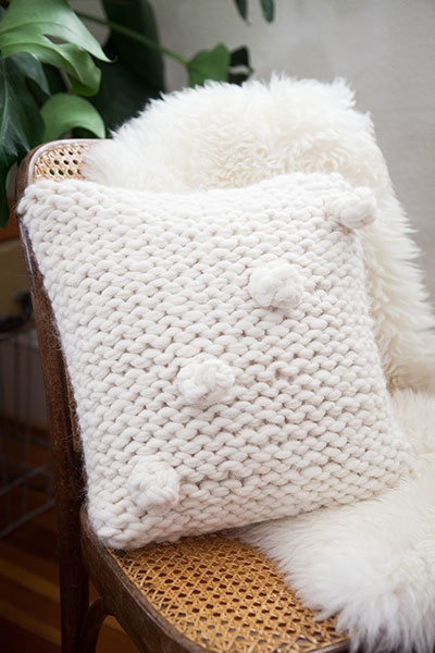 Carr Cushion - knitting pattern