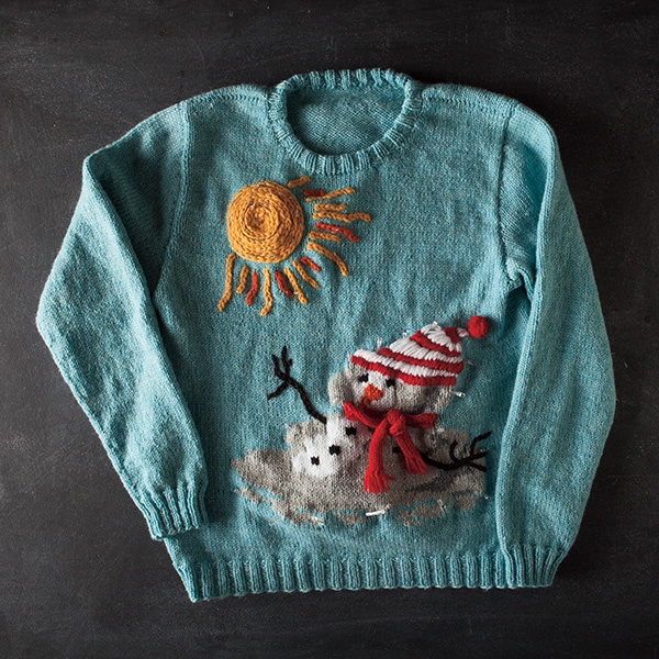 Christmas sweater clearance knitted