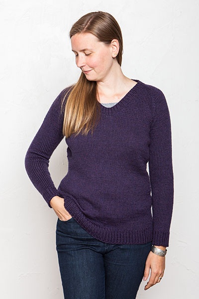 Knits for Everybody V-Neck Sweaters | KnitPicks.com