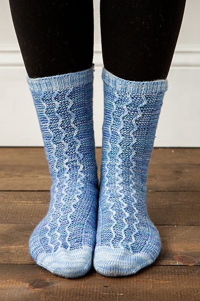 Bakewell Socks - knitting pattern