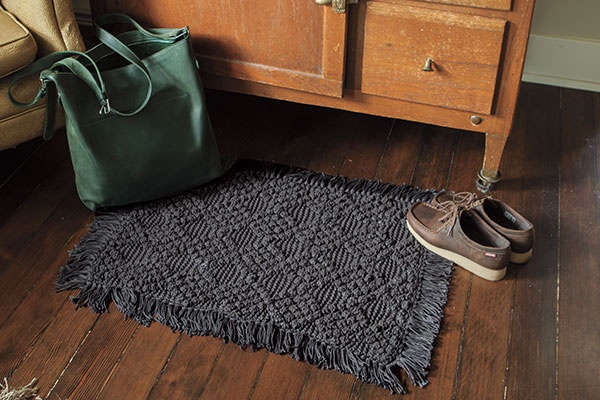 Moroccan Muse Rug - knitting pattern