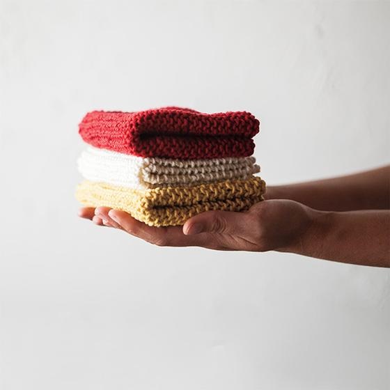 Learn to Knit a Dishcloth 