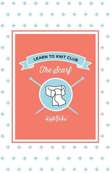 Learn to Knit Club - The Scarf eBook - knitting pattern